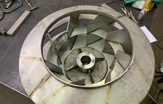 Fan Hub Fabrication