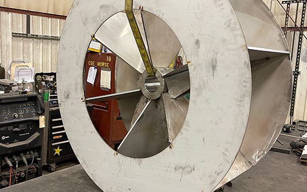 Paper Mill Fan Rebuild